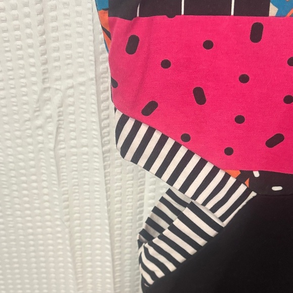 PUMA Women's Black and Vibrant Patterned Mini Dress - Picture 4 of 6